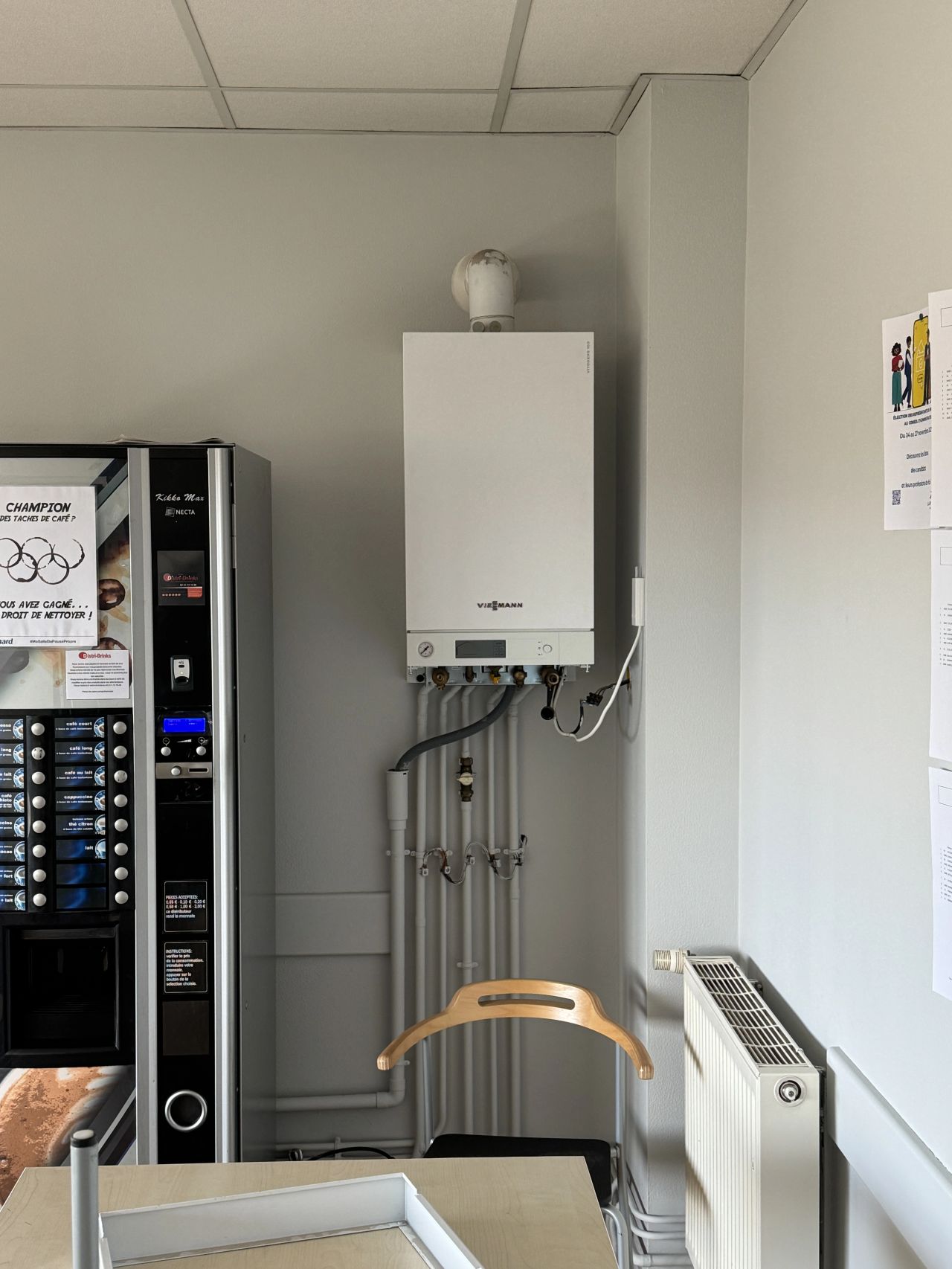 Installation chaudière