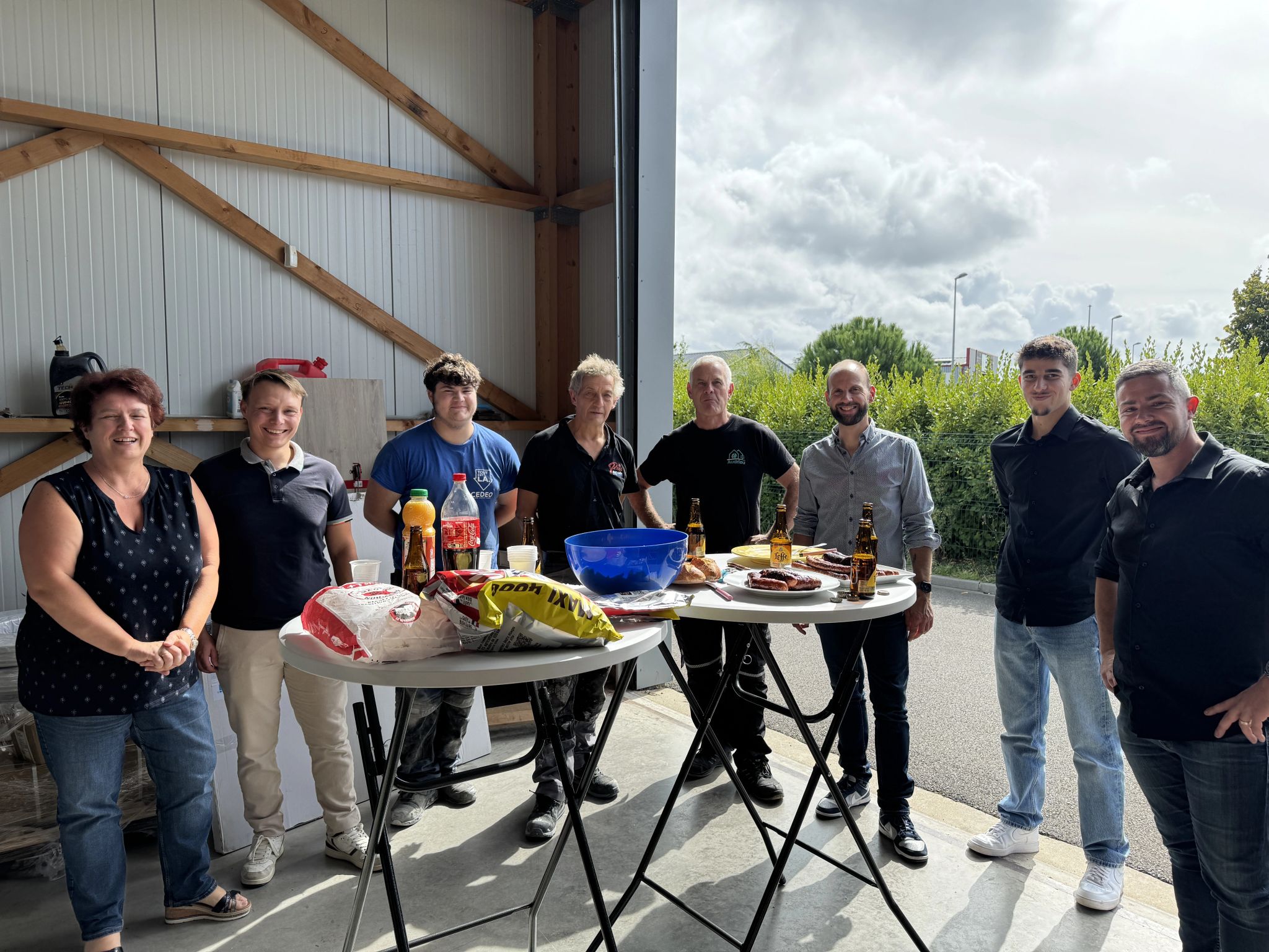 Moments partagés entre collaborateurs AUDRIEU